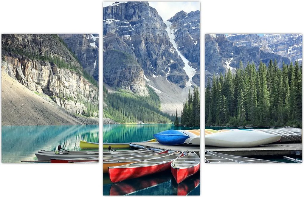 Tablou - Moraine Lake (90x60 cm)