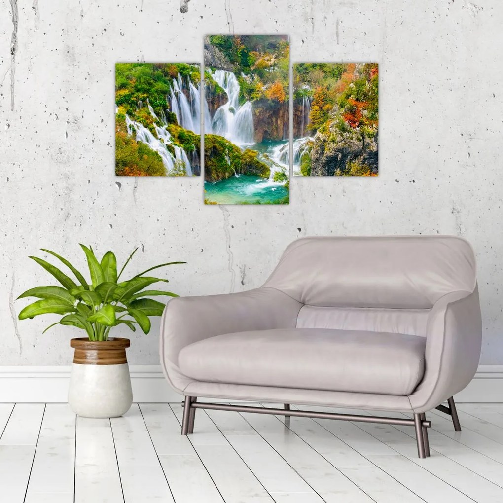 Tablou - Parcul Național Lacurile Plitvice (90x60 cm)