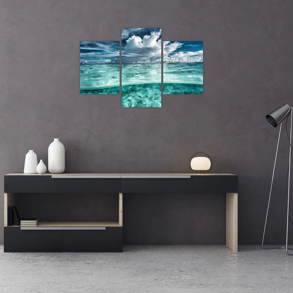 Tablou - privire sub nivelul mării (90x60 cm)