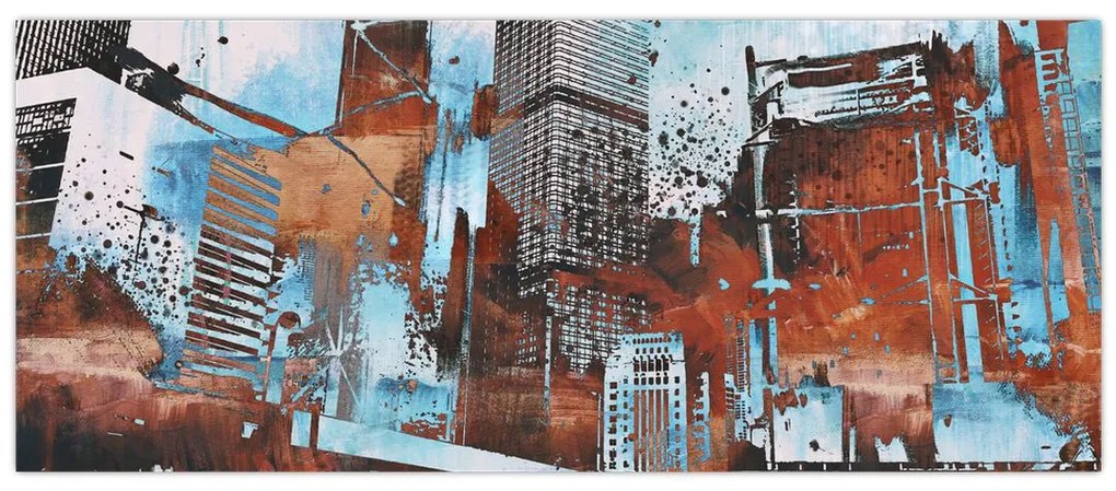 Tablou - Zgârie-nori (120x50 cm)