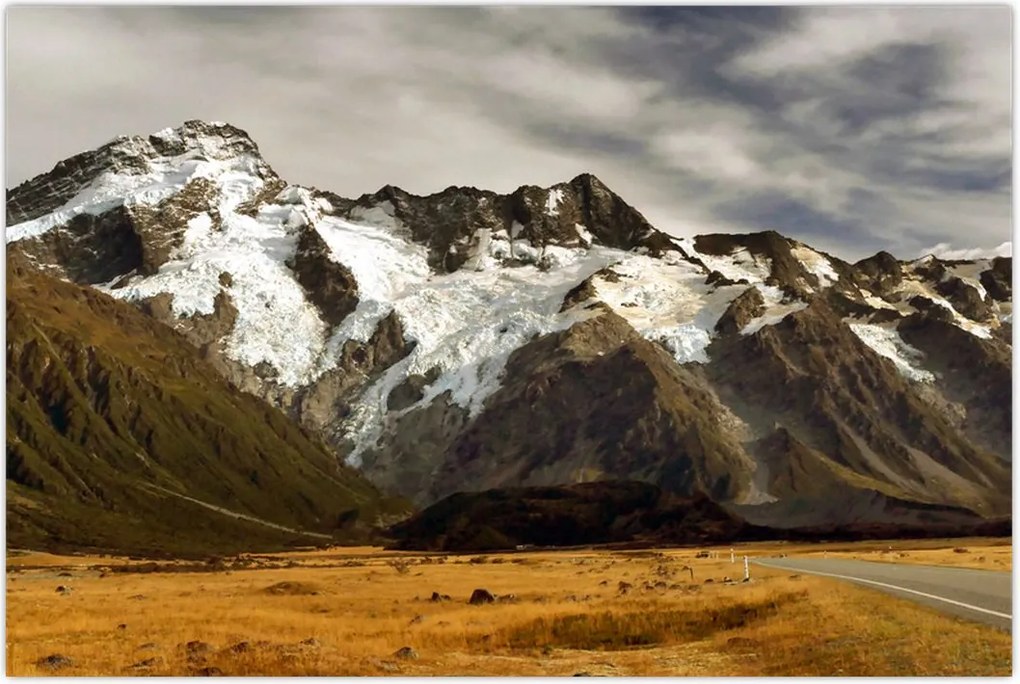 Tablou cu mutele Sefton, Noua Zeealnda (90x60 cm)