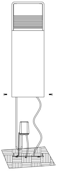 Eglo 98271 - Lampă exterior LED DONINNI LED/6W/230V IP44