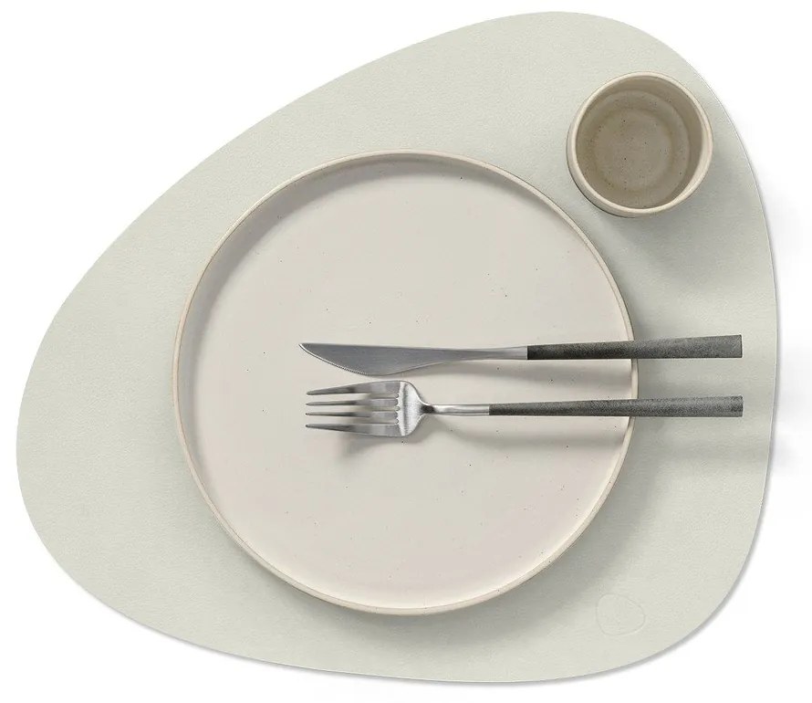 Suport pentru farfurii din piele ecologică 37x44 cm Curve L Double Nupo – LIND DNA