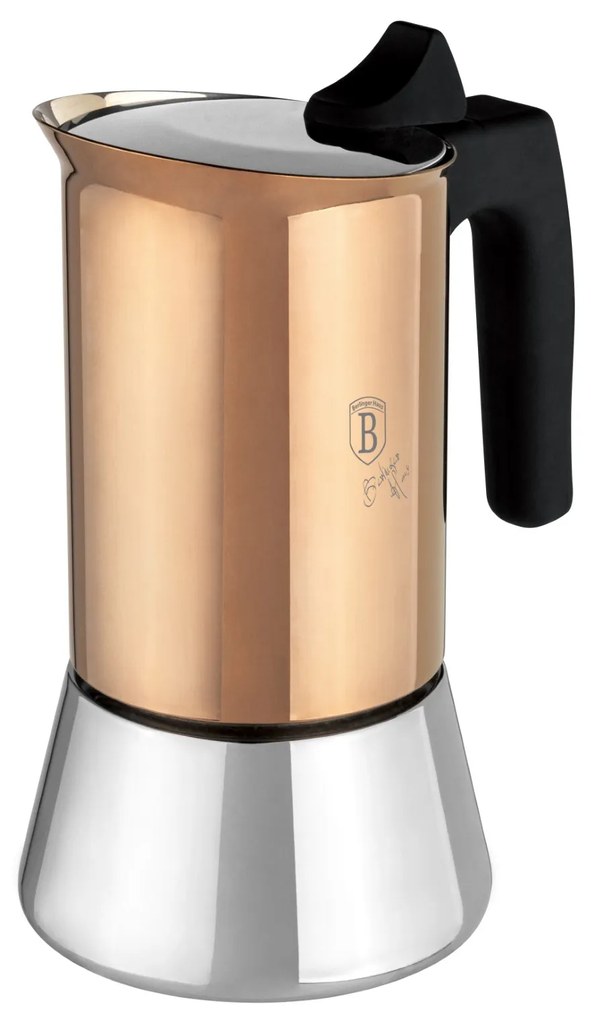 Espresor inox 9 cafele Metallic Line Rose Gold Editions  Berlinger Haus BH 8550