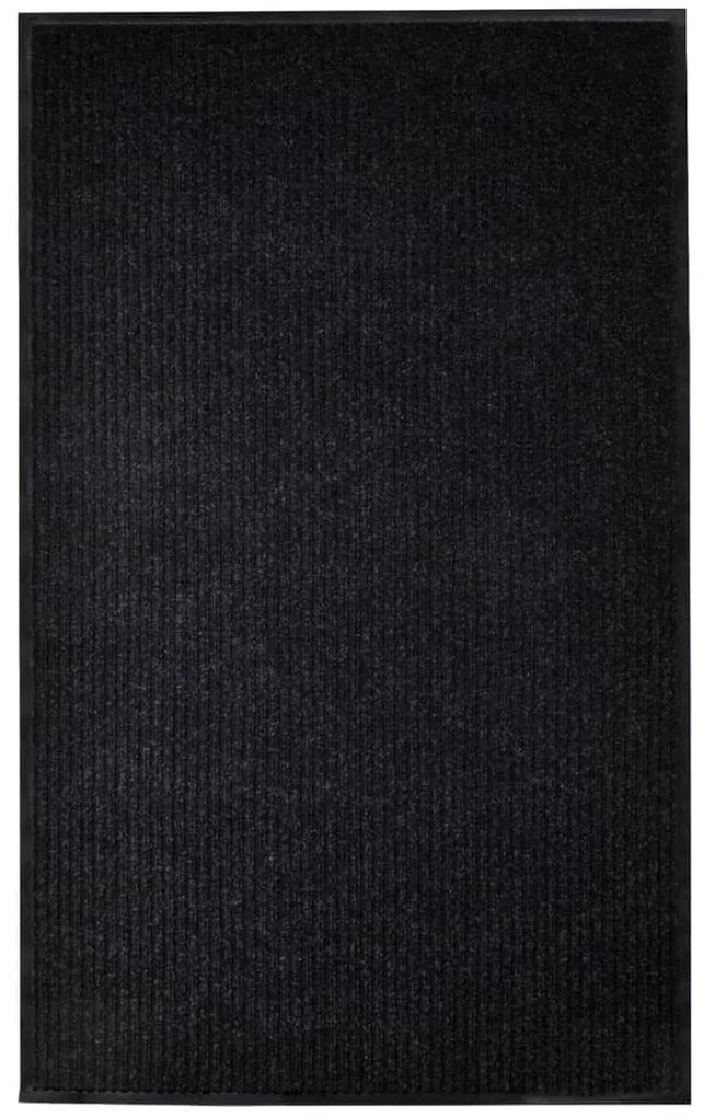 Covoras de usa, negru, 120x220 cm, PVC 1, Negru, 120 x 220 cm