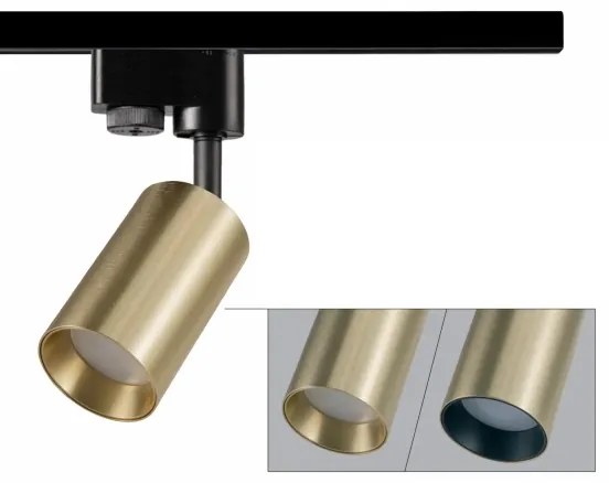 Spot pentru sistem de șină MARIBEL 3xGU10/10W/230V auriu