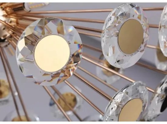 Lustra led G9, Matia 500, Gold