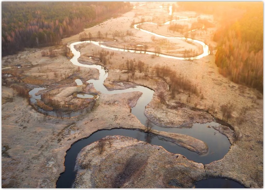 Tablou - Răsărit la Meander (70x50 cm)