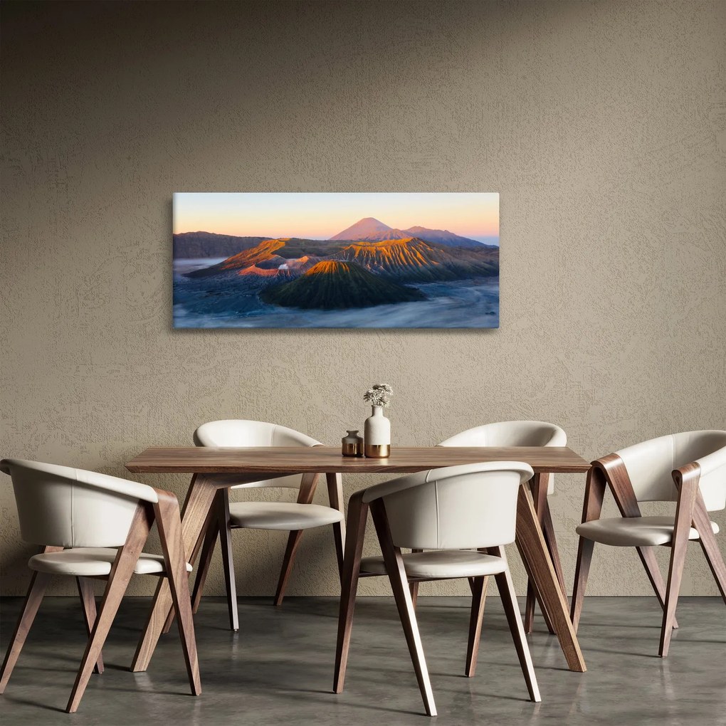 Tablou cu muntele Bromo în Indonesia (120x50 cm)