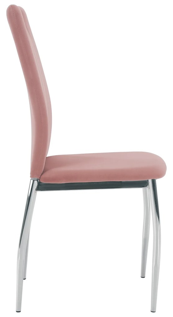 Scaun de sufragerie Don Juan NEW (roz + Crom). 1028867