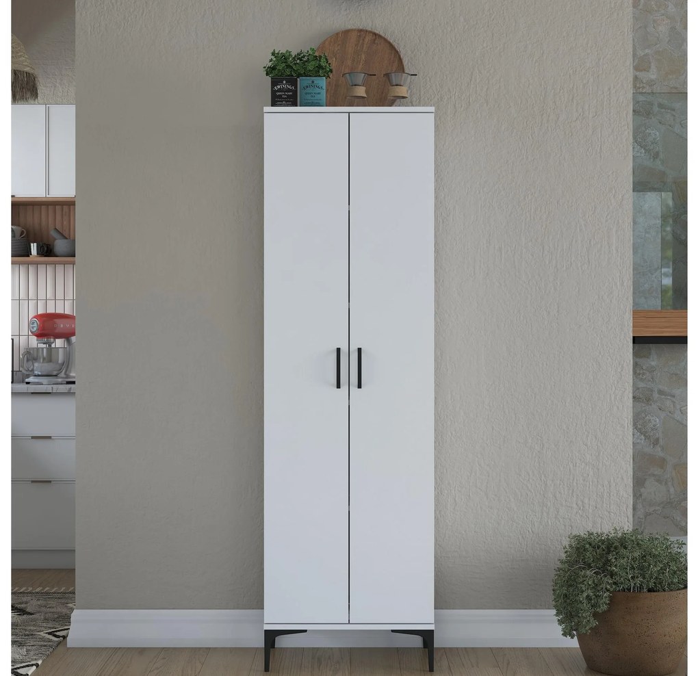 Dulap cu rafturi Jenaretta 10 (alb). 1106727