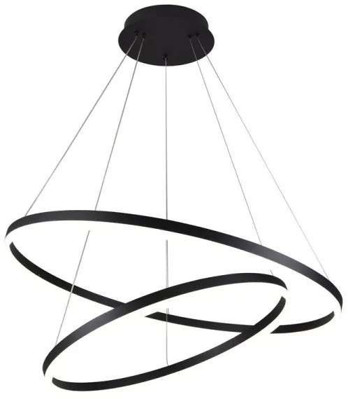 Lustră LED dimabilă pe cablu LED/100W/230V 3000-6500K + telecomandă