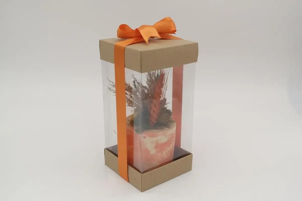 Ghiveci decorativ cu flori artificiale, homs seria A620,17x5.5x9 cm,30332