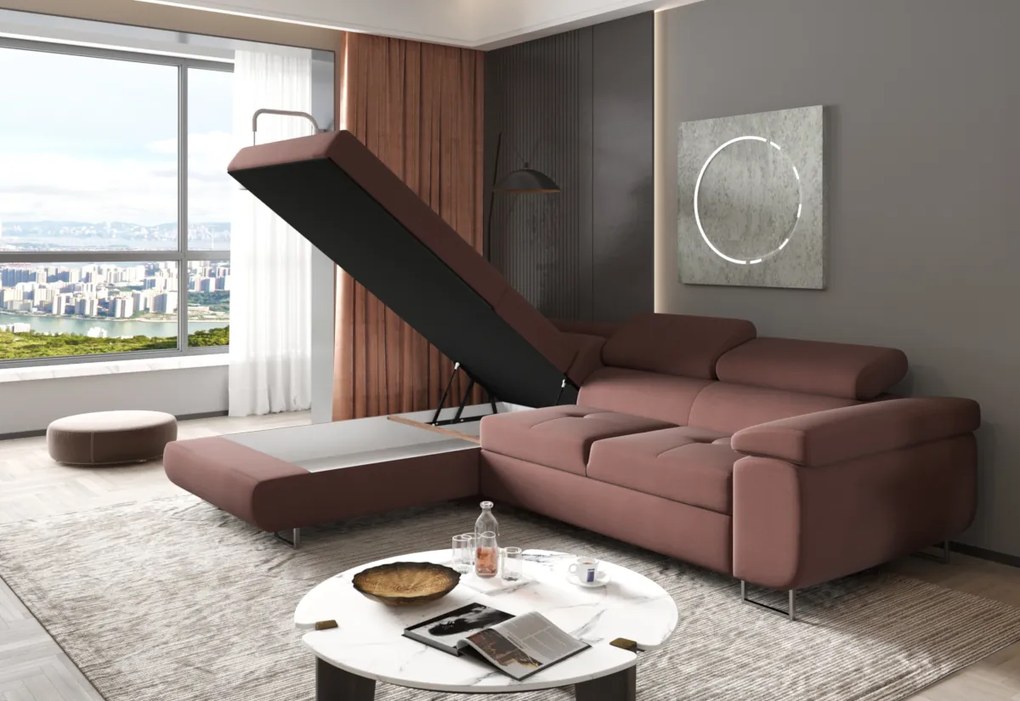 Supermobel Coltar extensibil ASTON, 275x90x202, paros 05, stanga