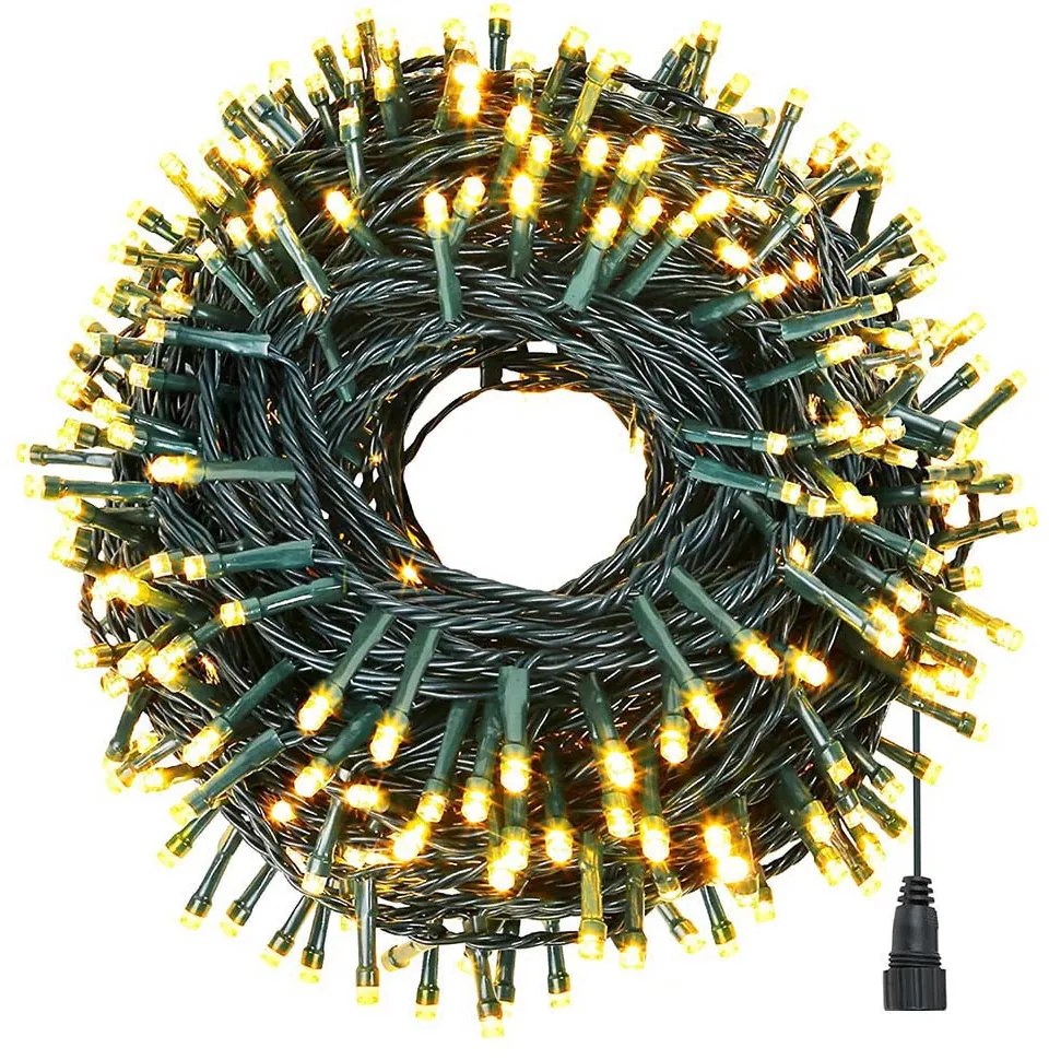 Ghirlanda luminoasa cu LED-120 LED-uri-alb cald
