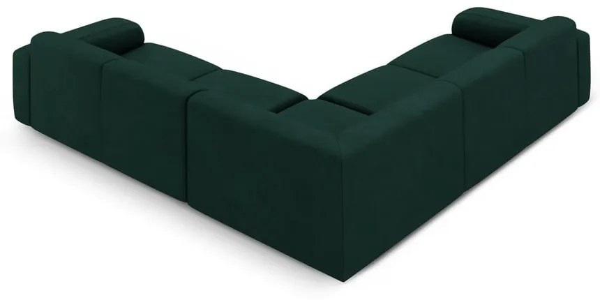 Colțar verde închis (cu colț variabil/în formă de ”L”) Molino – Micadoni Home