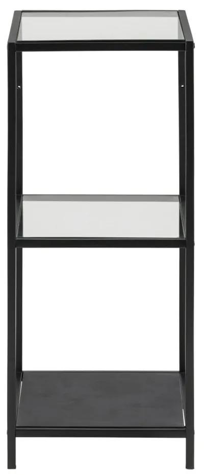 Etajeră Actona Seaford, 35 x 82,5 cm, negru
