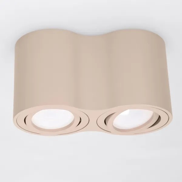 BRILAGI - Lampă spot MIA DOUBLE 2xGU10/30W/230V bej