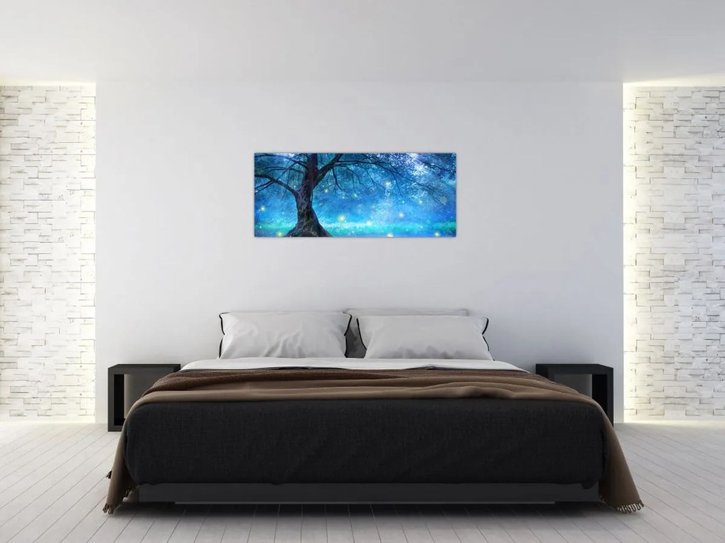 Tablou - Pădure mistică (120x50 cm)