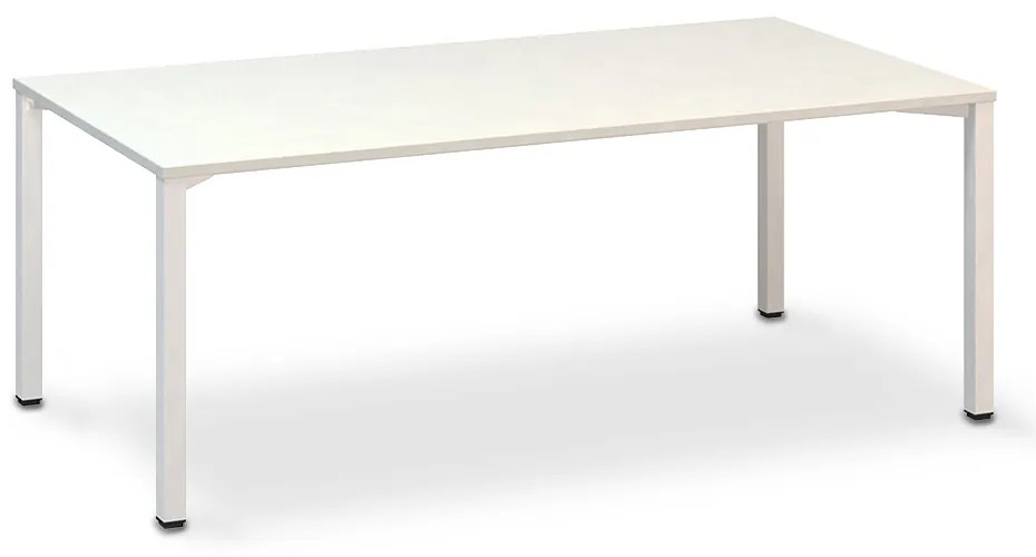 Masa de intalnire ProOffice 200 x 100 cm, alba