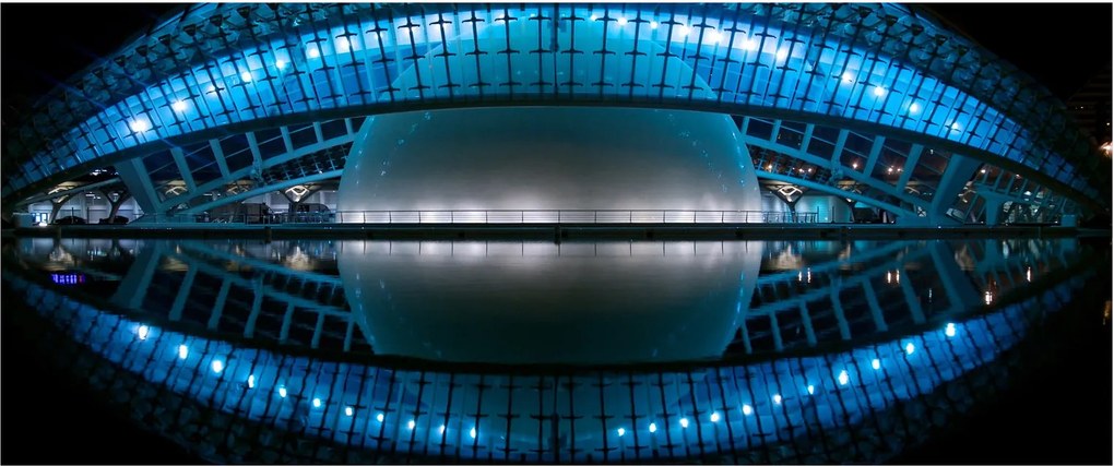 Tablou cu stadion de fotbal (120x50 cm)