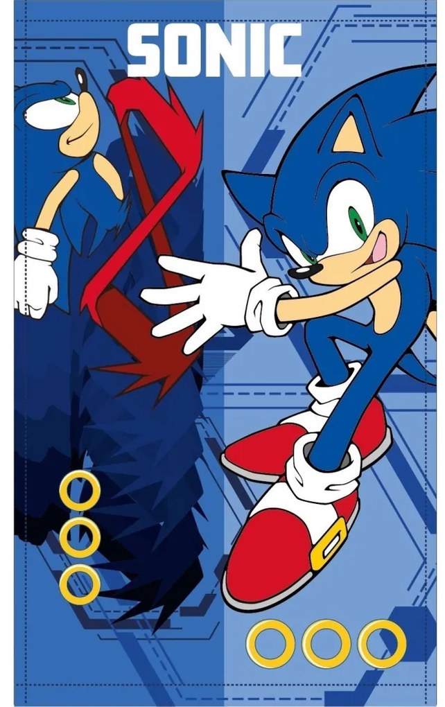 Sonic Ariciul set de prosoape