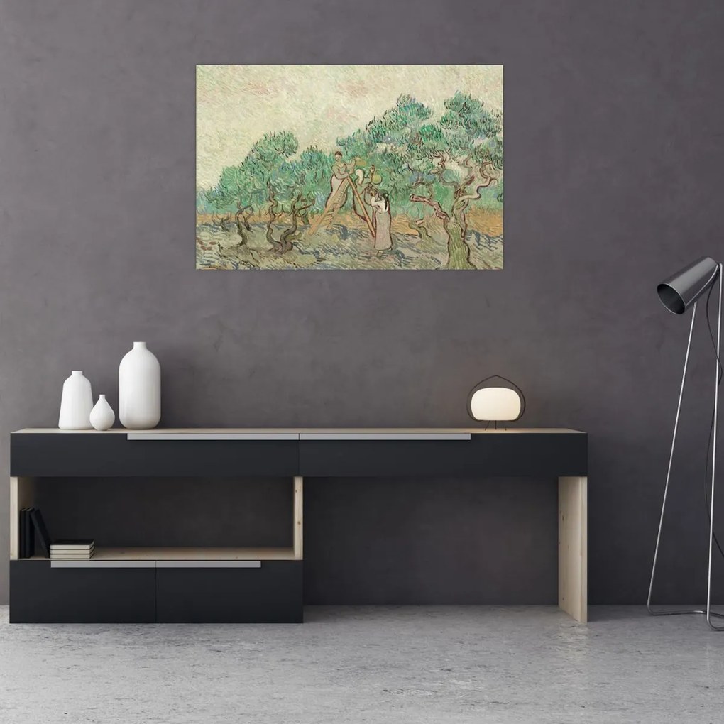 Tablou - Vincent van Gogh, The Olive Orchard, reproducere (90x60 cm)