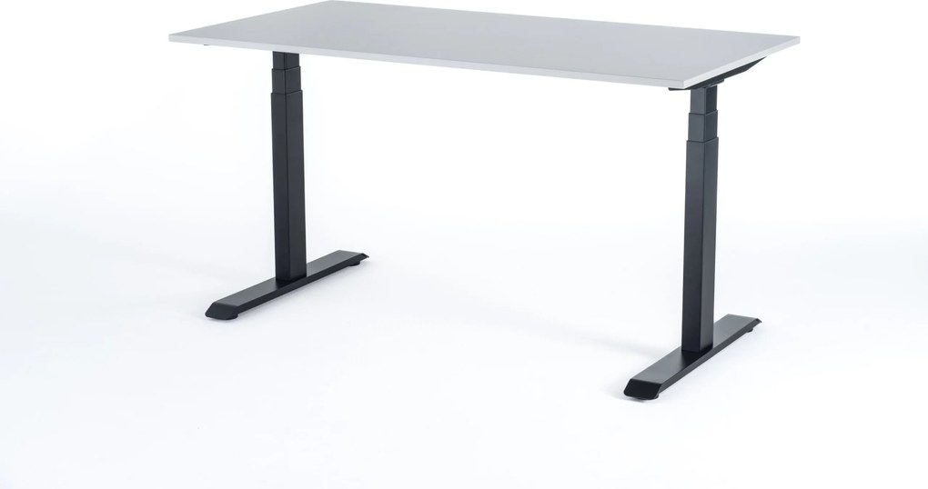 Viva Smart 2.0, Birou reglabil electric cu două motoare electrice - Standard - 1200x650x18 - Gri - Gri