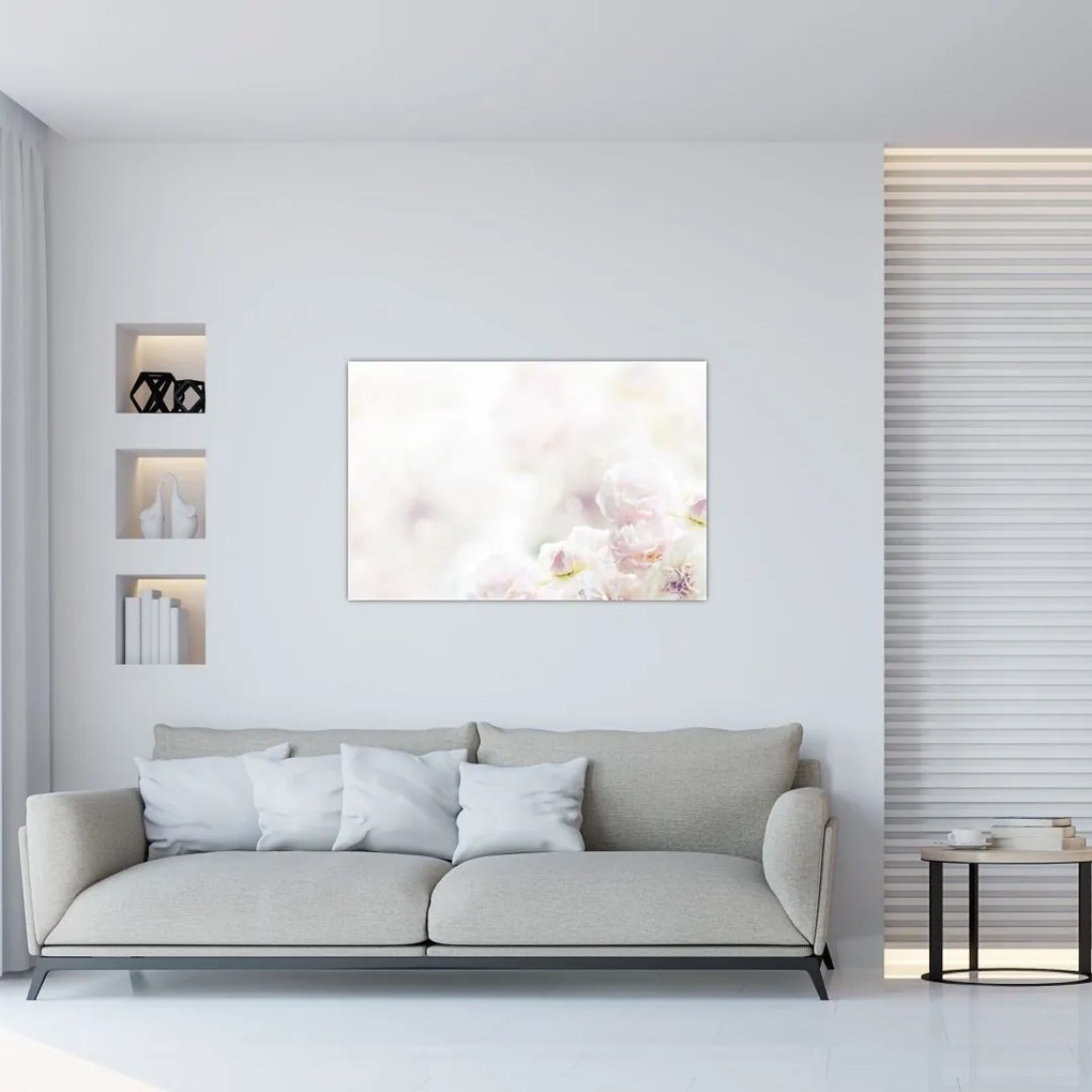Tablou cu flori fragede (90x60 cm)