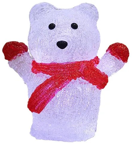 Deuba Ursul polar de Craciun cu iluminare LED