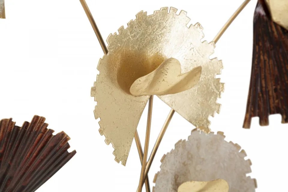 Panou decorativ multicolor din metal, ∅ 61 cm, Reddy Mauro Ferretti