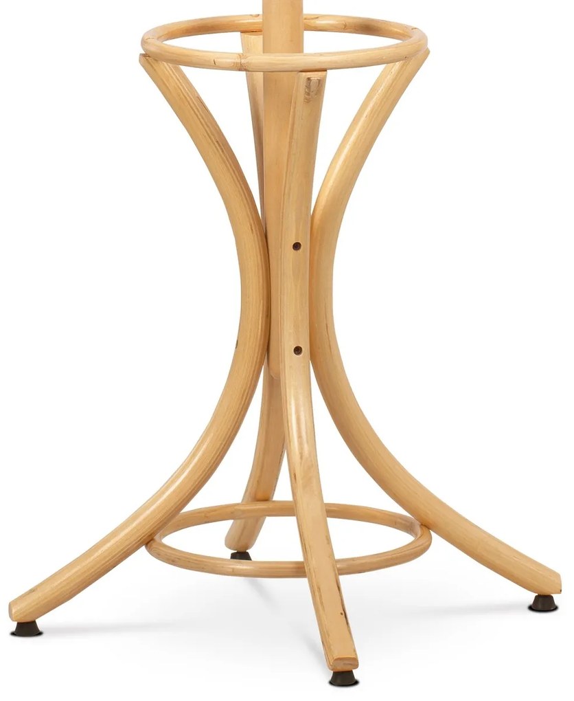 Cuier lemn masiv natural, 185 cm