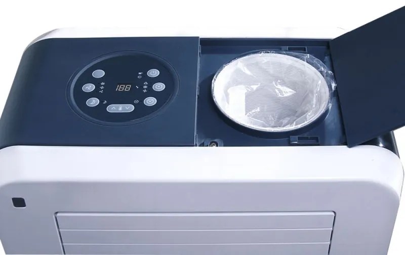 Resigilat: Aparat de aer conditionat mobil Ayco MAK35CH, 12 000 BTU, 4 moduri, Timer, Telecomanda, I Sleep, Alb