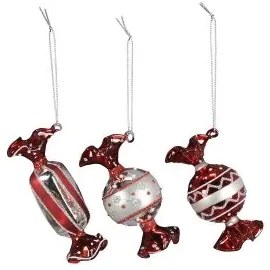 Glob Candy Red 9 cm - modele diverse