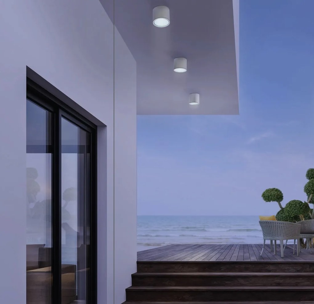 Spot aplicat pentru exterior IP65 ALIX WH
