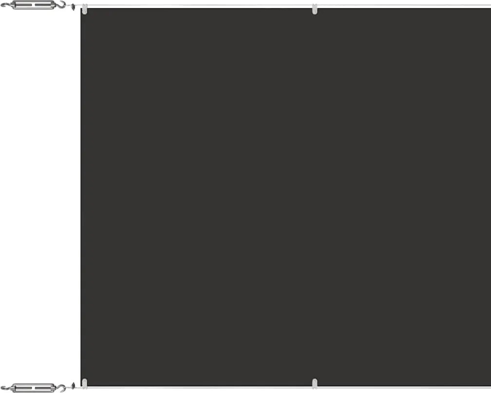 vidaXL Copertină verticală, antracit, 60x800 cm, țesătură Oxford
