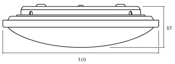 Osram - Plafonieră LED dimabilă ORBIS LED/17W/230V 2700-6500 + telecomandă