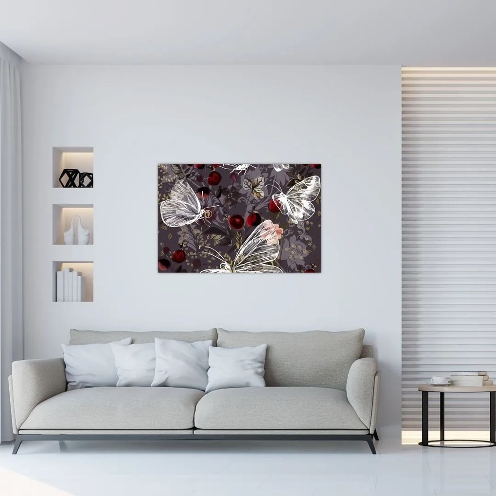 Tablou - Fluture (90x60 cm)