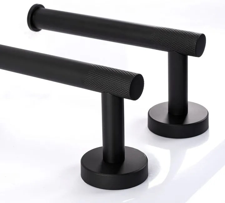 Set accesorii pentru baie GRID 4 piese negru