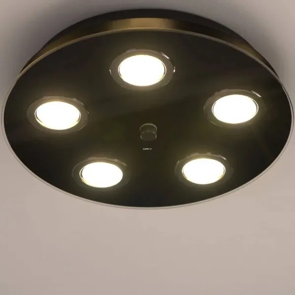 Eglo 33805 - Lampă de tavan LED GRATTINO 5xGU10/2,8W/230V