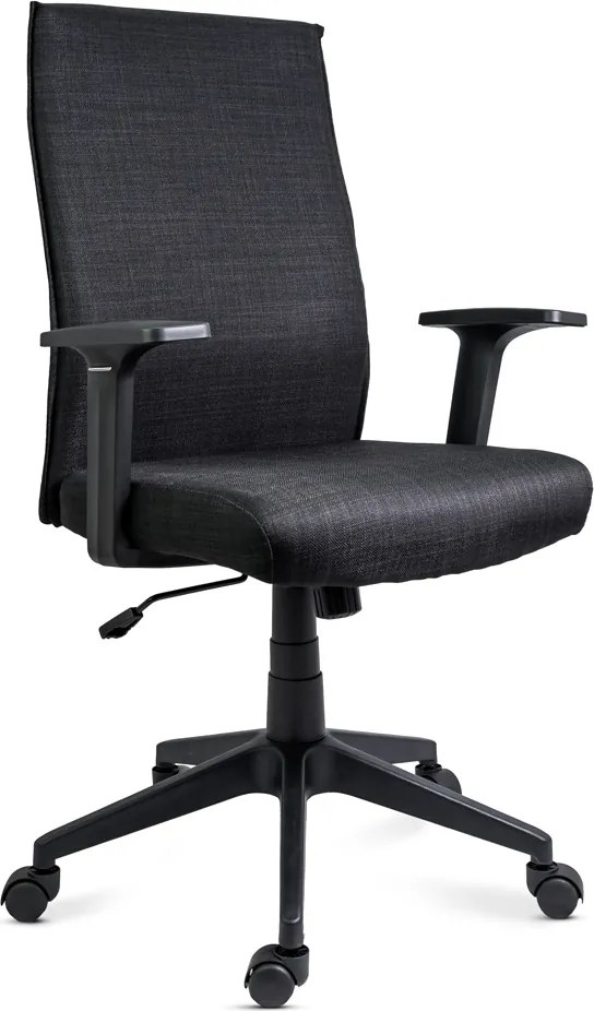 Scaun de birou din material textil OFF 707 negru