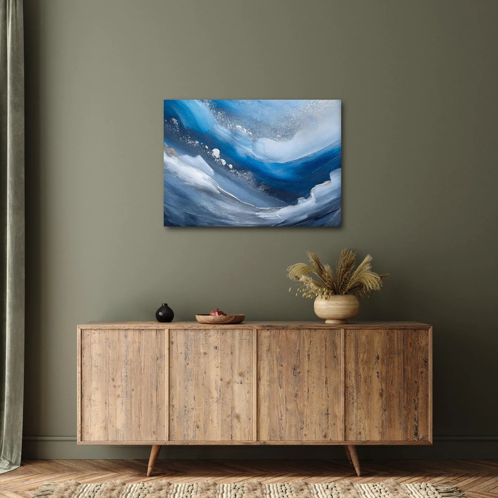 Tablou - Abstractizarea oceanului (70x50 cm)