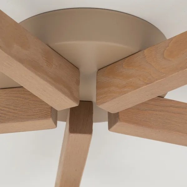 Brilagi - Lustră aplicată LATTE SABIA 5xE27/15W/230V pin/alb