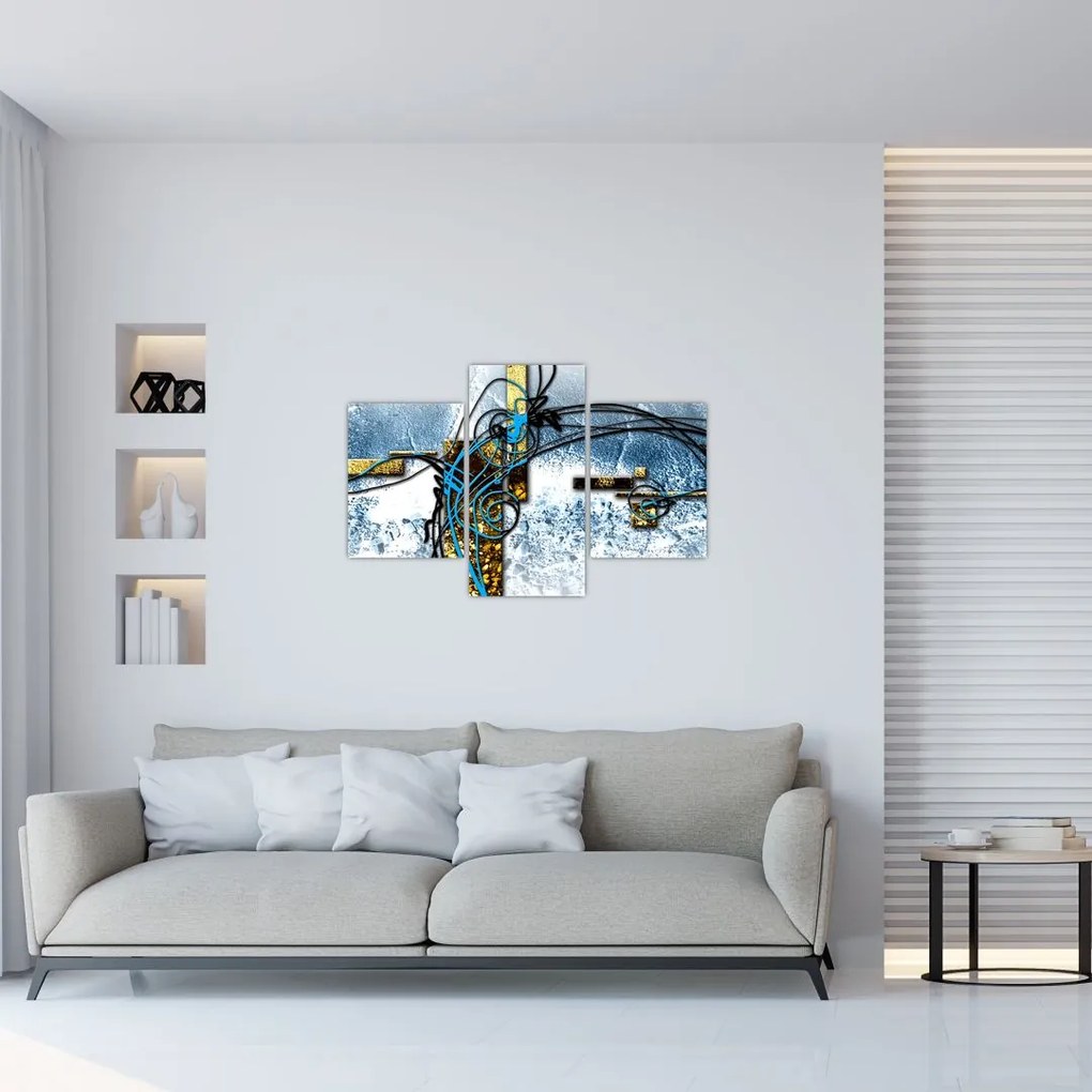 Tablou abstract (90x60 cm)