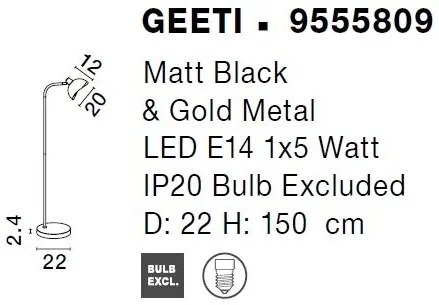 Lampadar/Lampa de podea design modern GEETI