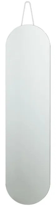 Oglindă de perete Zone A-Wall, 120 x 30 cm, gri