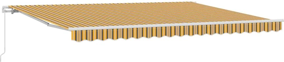 vidaXL Cortina Retractabilă Manual Multicolour 450 × 300 cm