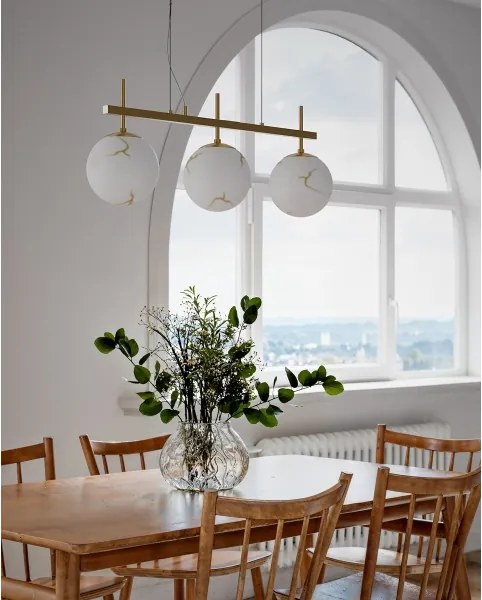 ByRydens 4202540-5000 - Lustră suspendată pe cablu BELLAGIO 3xE27/8W/230V