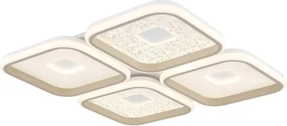 Globo 48097-60 - Plafonieră LED dimabilă MOSAIKO LED/55W/230V 54x54 cm+telecomandă