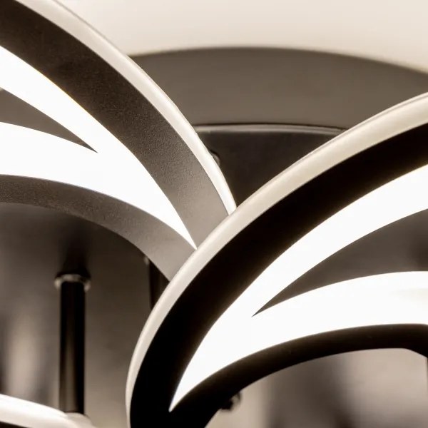 Lustră LED dimabilă aplicată Brilagi TWIST LED/125W/230V 3000-6500K + telecomandă